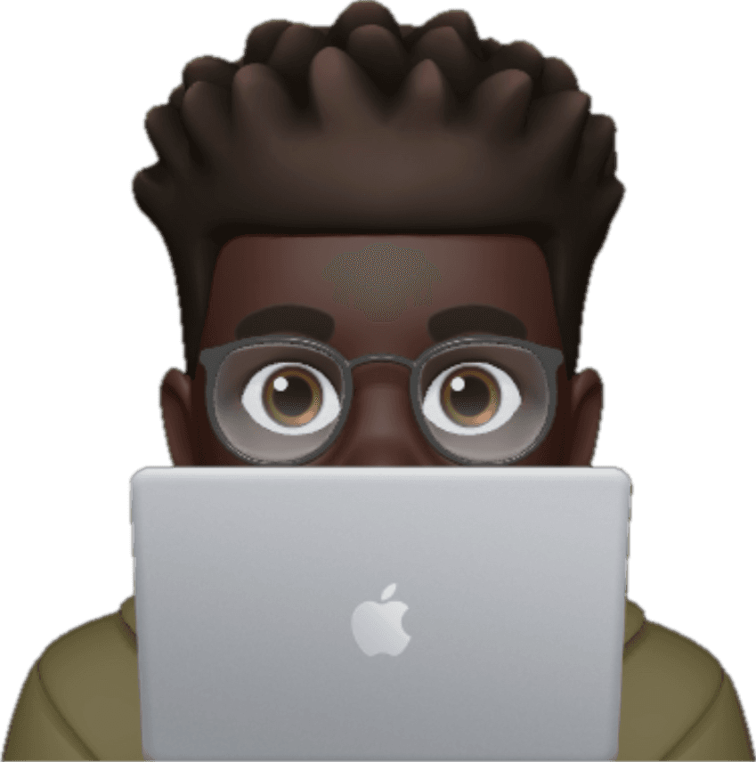 person behind a laptop